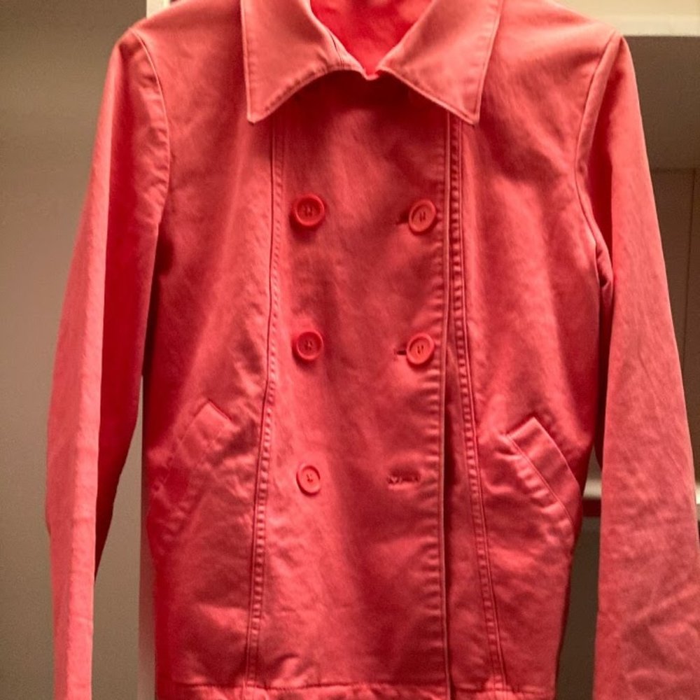 Pink Gap Jacket Peacoat